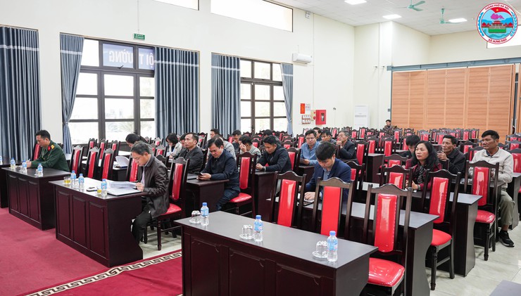 Hội nghị triển khai công tác cưỡng chế các công trình vi phạm pháp luật về đất đai, trật tự xây dựng tháng 01/2026- Ảnh 1.