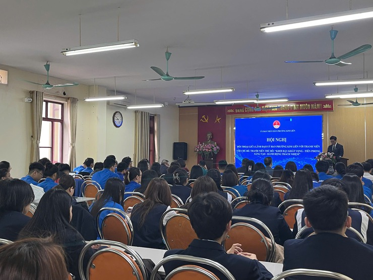 HỘI NGHỊ ĐỐI THOẠI GIỮA LÃNH ĐẠO UBND PHƯỜNG VỚI THANH NIÊN- Ảnh 8.