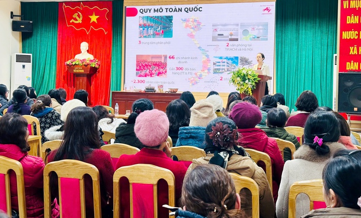 Hội LHPN xã Quốc Oai tổ chức hội nghị tuyên truyền chăm sóc sức khỏe, đảm bảo an toàn thực phẩm dịp tết nguyên đán bính ngọ 2026- Ảnh 2.