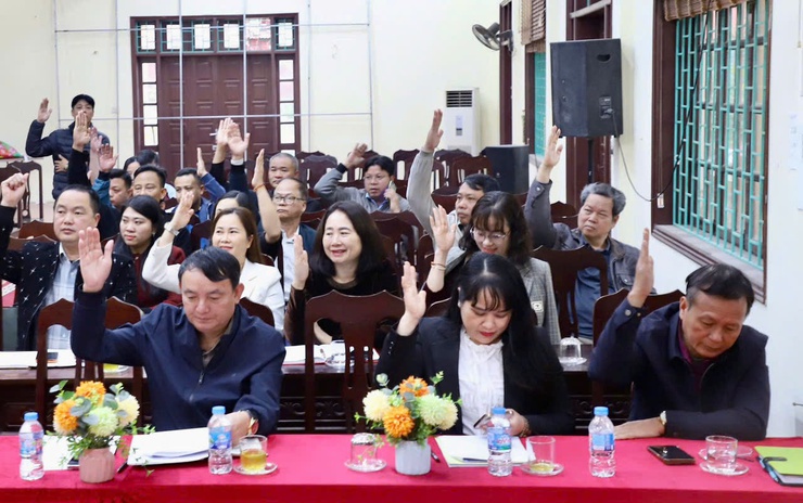 Ủy ban MTTQ xã Hồng Vân: Hội nghị lấy ý kiến cử tri đối với người được dự kiến giới thiệu ứng cử đại biểu HĐND xã, nhiệm kỳ 2026 -2031- Ảnh 8.