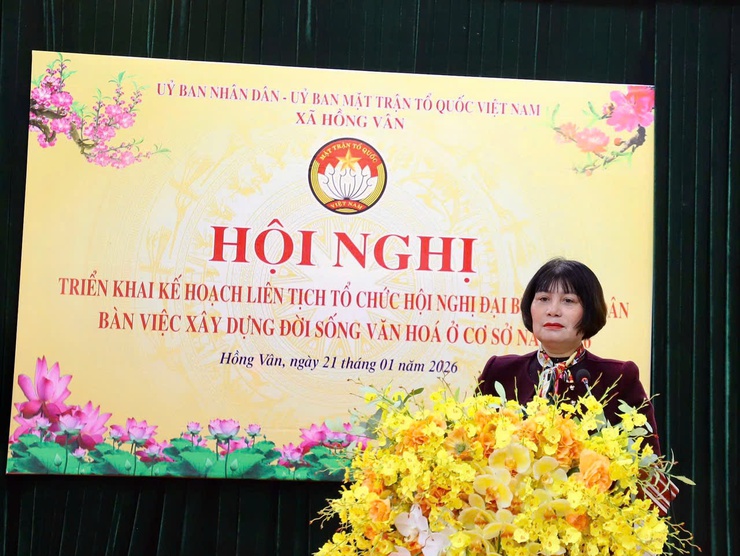 Xã Hồng Vân triển khai kế hoạch tổ chức hội nghị đại biểu nhân dân năm 2026 - Ảnh 5.