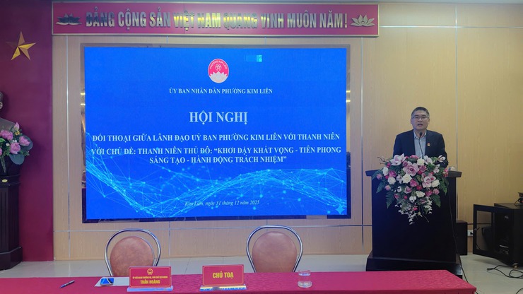 HỘI NGHỊ ĐỐI THOẠI GIỮA LÃNH ĐẠO UBND PHƯỜNG VỚI THANH NIÊN- Ảnh 7.