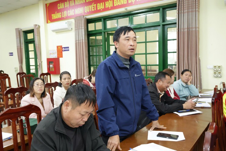 HỘI NGHỊ TRIỂN KHAI KẾ HOẠCH TỔ CHỨC "NGÀY HỘI VĂN HÓA DÂN TỘC MƯỜNG XÃ YÊN XUÂN LẦN THỨ NHẤT NĂM 2026- Ảnh 5.