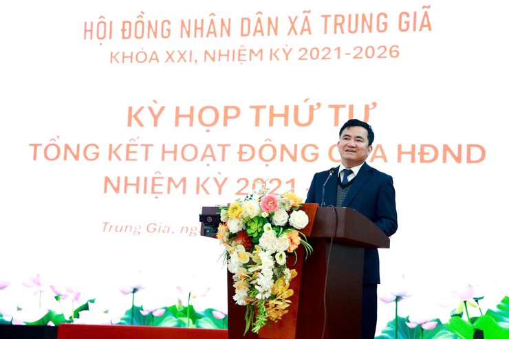 HĐND XÃ TRUNG GIÃ: KHẲNG ĐỊNH VAI TRÒ CƠ QUAN DÂN CỬ TRONG NHIỆM KỲ CÓ NHIỀU ĐỔI MỚI- Ảnh 2.