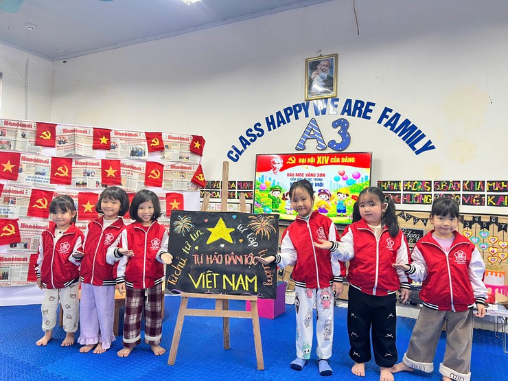 CÁC TRƯỜNG HỌC TRÊN ĐỊA BÀN XÃ TRUNG GIÃ CHÀO MỪNG ĐẠI HỘI ĐẢNG TOÀN QUỐC LẦN THỨ XIV- Ảnh 12.