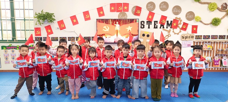 CÁC TRƯỜNG HỌC TRÊN ĐỊA BÀN XÃ TRUNG GIÃ CHÀO MỪNG ĐẠI HỘI ĐẢNG TOÀN QUỐC LẦN THỨ XIV- Ảnh 5.