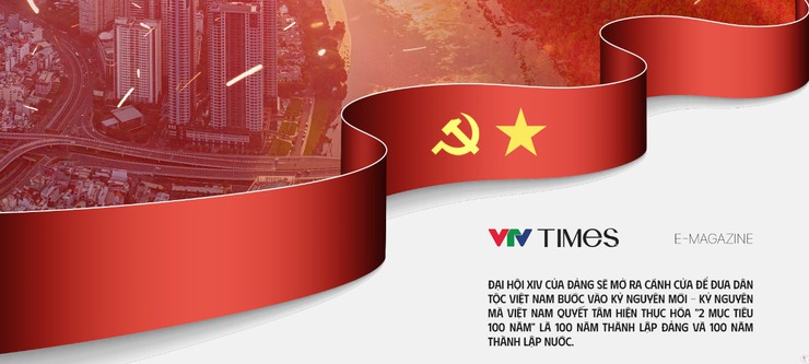 Đại hội XIV - khơi dậy bản lĩnh, trí tuệ và sức mạnh của toàn dân tộc, cùng quyết tâm xây dựng và phát triển đất nước hùng cường, thịnh vượng, sánh vai với các cường quốc năm châu.- Ảnh 2.