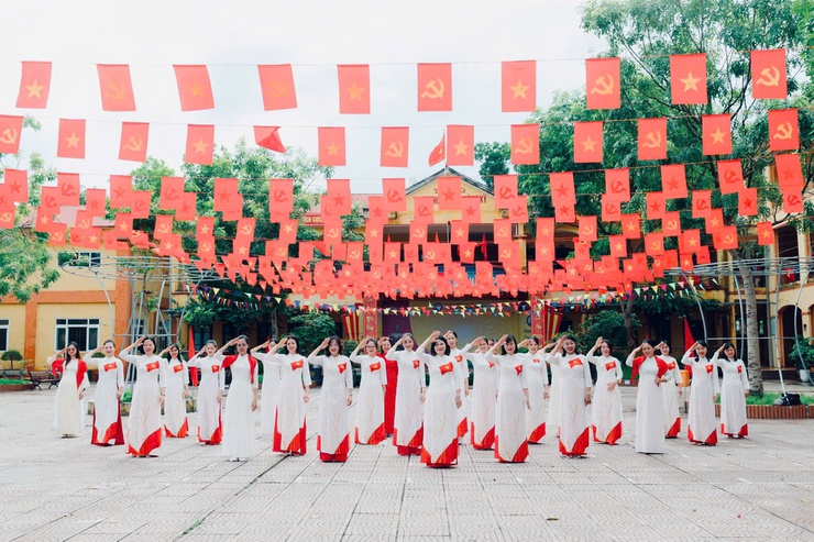 CÁC TRƯỜNG HỌC TRÊN ĐỊA BÀN XÃ TRUNG GIÃ CHÀO MỪNG ĐẠI HỘI ĐẢNG TOÀN QUỐC LẦN THỨ XIV- Ảnh 1.
