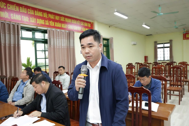 HỘI NGHỊ TRIỂN KHAI KẾ HOẠCH TỔ CHỨC "NGÀY HỘI VĂN HÓA DÂN TỘC MƯỜNG XÃ YÊN XUÂN LẦN THỨ NHẤT NĂM 2026- Ảnh 4.