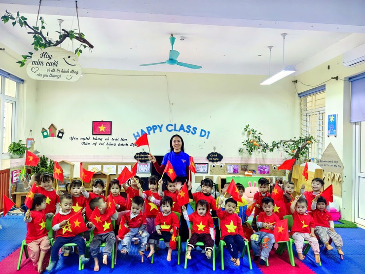 CÁC TRƯỜNG HỌC TRÊN ĐỊA BÀN XÃ TRUNG GIÃ CHÀO MỪNG ĐẠI HỘI ĐẢNG TOÀN QUỐC LẦN THỨ XIV- Ảnh 6.