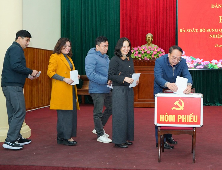 Chuyên Mỹ rà soát, bổ sung quy hoạch cán bộ lãnh đạo, quản lý, nhiệm kỳ 2025-2030, 2026-2031- Ảnh 5.