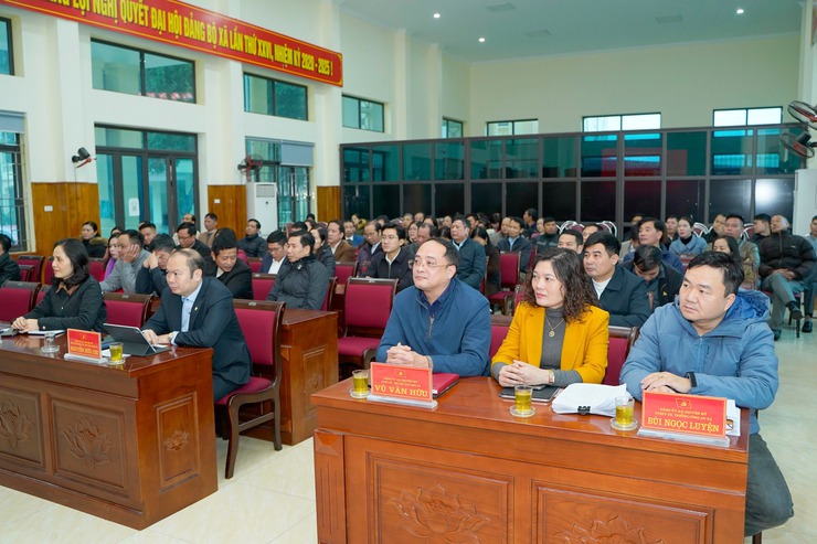 Chuyên Mỹ rà soát, bổ sung quy hoạch cán bộ lãnh đạo, quản lý, nhiệm kỳ 2025-2030, 2026-2031- Ảnh 2.