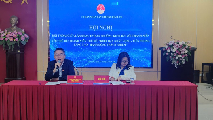 HỘI NGHỊ ĐỐI THOẠI GIỮA LÃNH ĐẠO UBND PHƯỜNG VỚI THANH NIÊN- Ảnh 5.