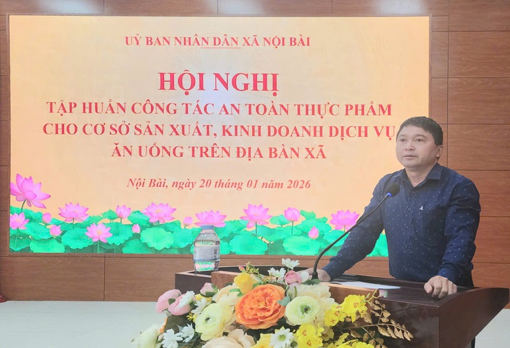 XÃ NỘI BÀI TẬP HUẤN AN TOÀN THỰC PHẨM- Ảnh 1.