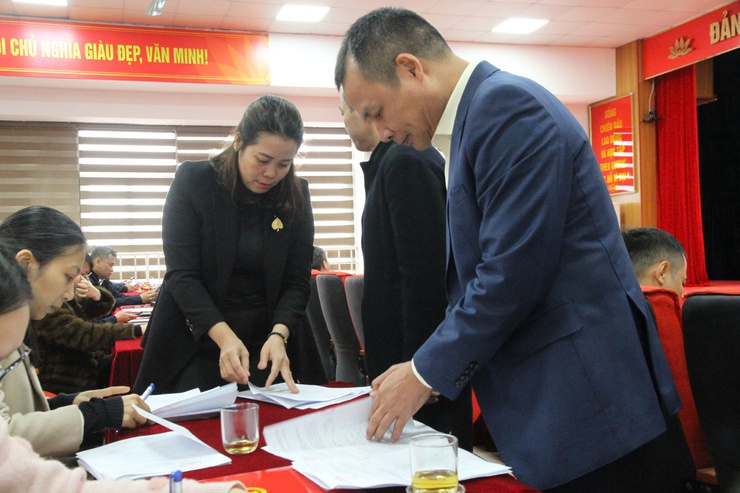 Đảng ủy phường Xuân Phương tổ chức Hội nghị cán bộ chủ chốt thực hiện quy trình công tác quy hoạch cán bộ nhiệm kỳ 2025 - 2030, 2026 - 2031- Ảnh 9.