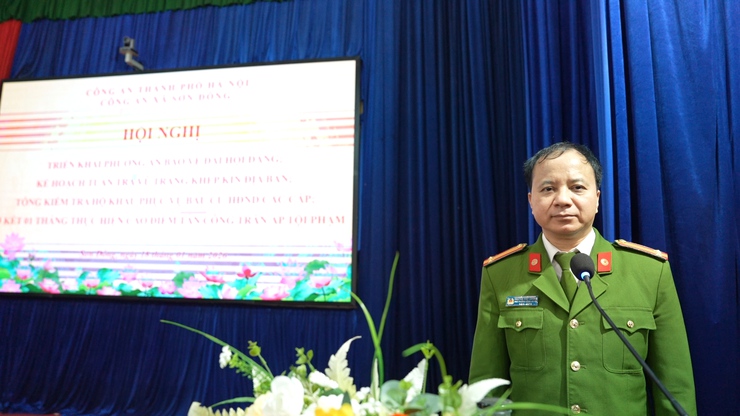 Xã Sơn Đồng triển khai phương án bảo vệ Đại hội Đảng- Ảnh 2.