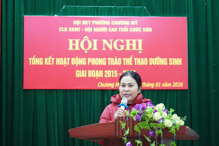 Câu lạc bộ Sức khỏe ngoài trời Người cao tuổi Chúc Sơn tổng kết phong trào dưỡng sinh giai đoạn 2015 – 2025- Ảnh 14.