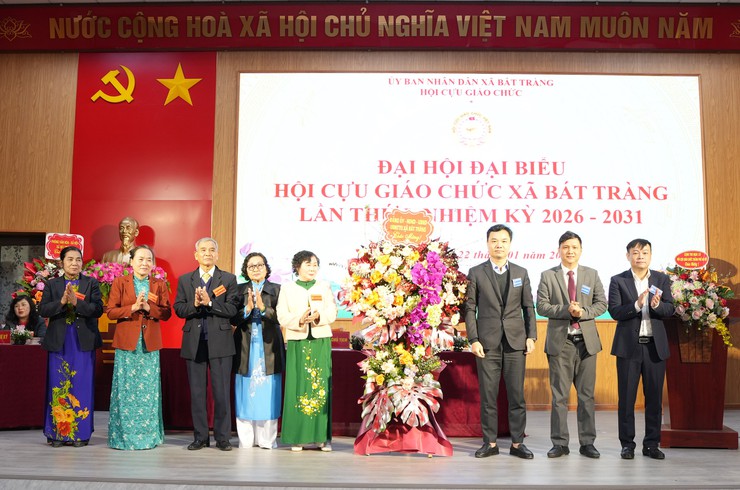 Đại hội hội cựu giáo chức xã Bát Tràng lần thứ I, nhiệm kỳ 2026 - 2031 thành công tốt đẹp- Ảnh 2.