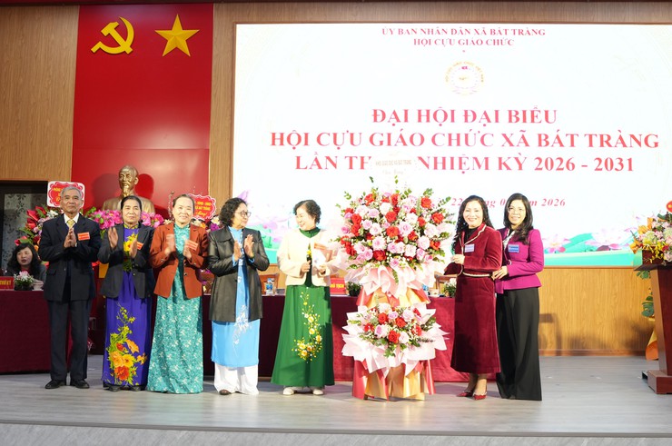 Đại hội hội cựu giáo chức xã Bát Tràng lần thứ I, nhiệm kỳ 2026 - 2031 thành công tốt đẹp- Ảnh 3.
