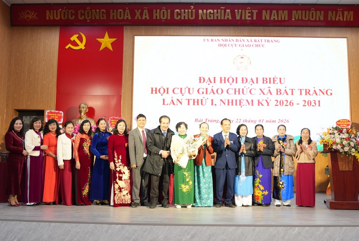 Đại hội hội cựu giáo chức xã Bát Tràng lần thứ I, nhiệm kỳ 2026 - 2031 thành công tốt đẹp- Ảnh 6.