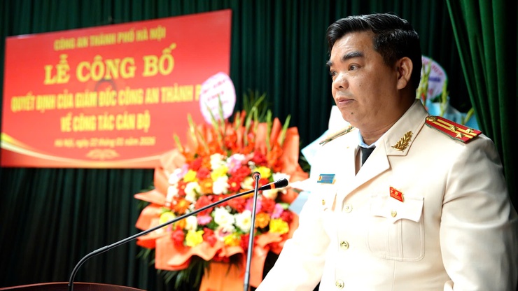 Công bố Quyết định điều động Trưởng Công an xã Thanh Oai- Ảnh 12.