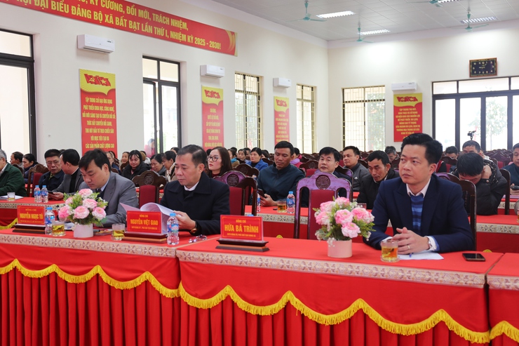  Hội nghị tổng kết hoạt động tín dụng chính sách xã hội năm 2025 và triển khai phương hướng, nhiệm vụ năm 2026 xã Bất Bạt- Ảnh 1.