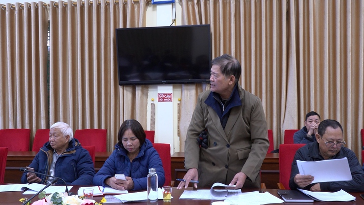 Hội nghị triển khai rà soát danh sách cử tri và thống nhất nhân sự tham gia tổ bầu cử- Ảnh 2.