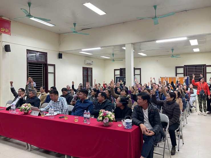 Phường Long Biên hoàn thành tổ chức các hội nghị giới thiệu người ứng cử đại biểu HĐND nhiệm kỳ 2026–2031- Ảnh 1.