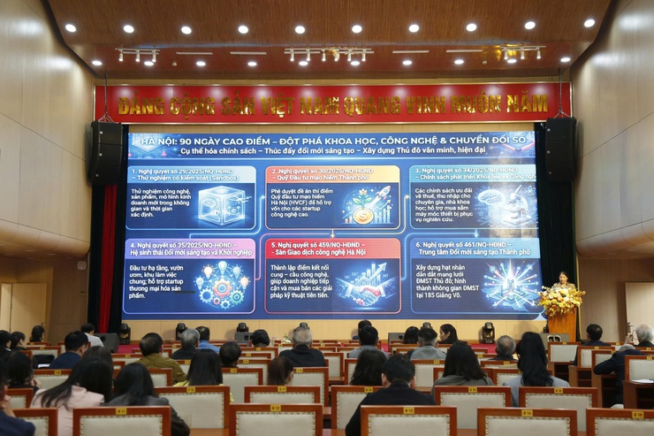 Phường Hà Đông triển khai đợt cao điểm tuyên truyền các nghị quyết về khoa học công nghệ, đổi mới sáng tạo và chuyển đổi số- Ảnh 1.