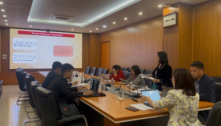 Ban Chỉ đạo Quỹ “Vì người nghèo” phường Long Biên tổ chức hội nghị đánh giá kết quả công tác vận động, quản lý, sử dụng Quỹ "Vì người nghèo"năm 2025, triển khai kế hoạch sử dụng Quỹ "Vì người nghèo" năm 2026- Ảnh 1.