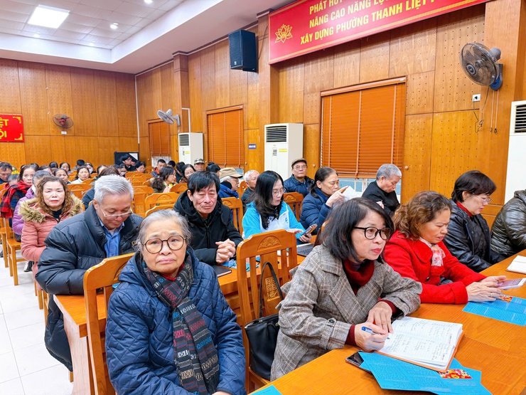 Phường Thanh Liệt: 150 đại biểu tham dự tập huấn tuyên truyền, phổ biến pháp luật về bầu cử- Ảnh 5.