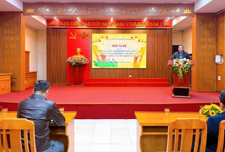 Phường Thanh Liệt: 150 đại biểu tham dự tập huấn tuyên truyền, phổ biến pháp luật về bầu cử- Ảnh 4.