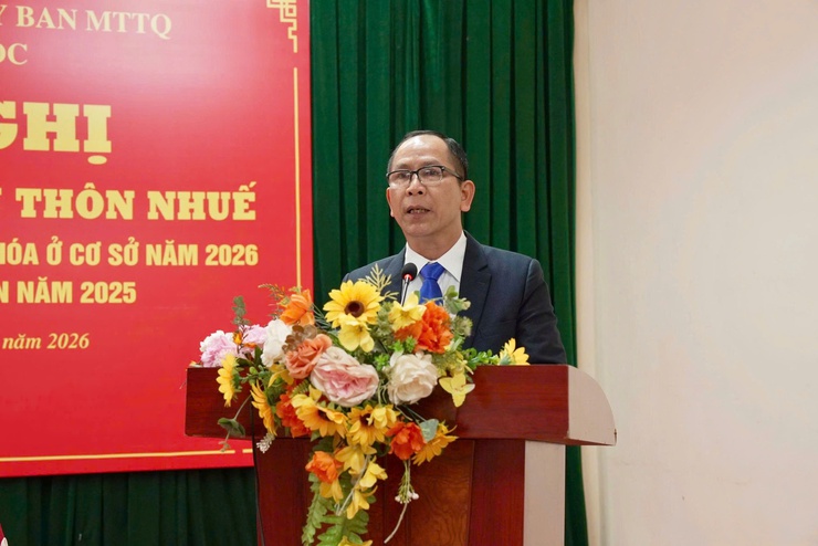 Thôn Nhuế, xã Thiên Lộc tổ chức hội nghị đại biểu nhân dân bàn việc xây dựng đời sống văn hóa ở cơ sở năm 2026; tổng kết công tác Thôn năm 2025- Ảnh 4.