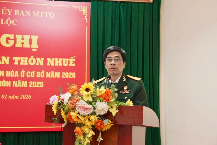 Thôn Nhuế, xã Thiên Lộc tổ chức hội nghị đại biểu nhân dân bàn việc xây dựng đời sống văn hóa ở cơ sở năm 2026; tổng kết công tác Thôn năm 2025- Ảnh 5.