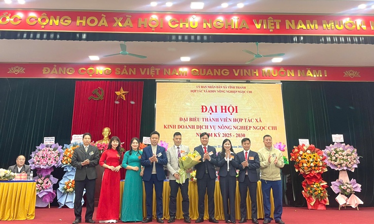 ĐẠI HỘI ĐẠI BIỂU THÀNH VIÊN HTX KINH DOANH DỊCH VỤ NÔNG NGHIỆP NGỌC CHI NHIỆM KỲ 2025 – 2030 THÀNH CÔNG TỐT ĐẸP- Ảnh 17.