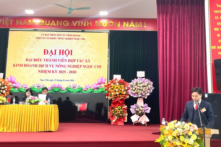 ĐẠI HỘI ĐẠI BIỂU THÀNH VIÊN HTX KINH DOANH DỊCH VỤ NÔNG NGHIỆP NGỌC CHI NHIỆM KỲ 2025 – 2030 THÀNH CÔNG TỐT ĐẸP- Ảnh 9.