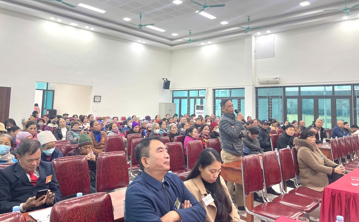 ĐẠI HỘI ĐẠI BIỂU THÀNH VIÊN HTX KINH DOANH DỊCH VỤ NÔNG NGHIỆP NGỌC CHI NHIỆM KỲ 2025 – 2030 THÀNH CÔNG TỐT ĐẸP- Ảnh 13.