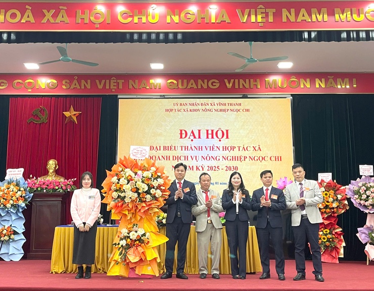 ĐẠI HỘI ĐẠI BIỂU THÀNH VIÊN HTX KINH DOANH DỊCH VỤ NÔNG NGHIỆP NGỌC CHI NHIỆM KỲ 2025 – 2030 THÀNH CÔNG TỐT ĐẸP- Ảnh 6.