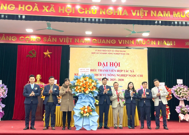 ĐẠI HỘI ĐẠI BIỂU THÀNH VIÊN HTX KINH DOANH DỊCH VỤ NÔNG NGHIỆP NGỌC CHI NHIỆM KỲ 2025 – 2030 THÀNH CÔNG TỐT ĐẸP- Ảnh 7.