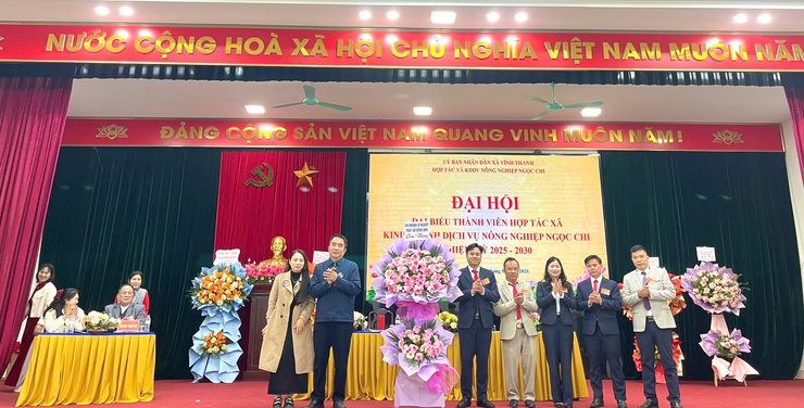 ĐẠI HỘI ĐẠI BIỂU THÀNH VIÊN HTX KINH DOANH DỊCH VỤ NÔNG NGHIỆP NGỌC CHI NHIỆM KỲ 2025 – 2030 THÀNH CÔNG TỐT ĐẸP- Ảnh 8.