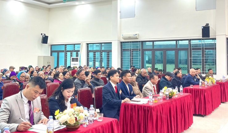 ĐẠI HỘI ĐẠI BIỂU THÀNH VIÊN HTX KINH DOANH DỊCH VỤ NÔNG NGHIỆP NGỌC CHI NHIỆM KỲ 2025 – 2030 THÀNH CÔNG TỐT ĐẸP- Ảnh 2.