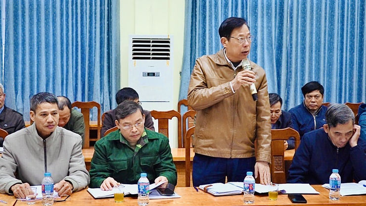 THƯỜNG TRỰC ĐẢNG ỦY XÃ HÒA XÁ LÀM VIỆC VỚI 09 THÔN THUỘC XÃ THÁI HÒA CŨ- Ảnh 7.