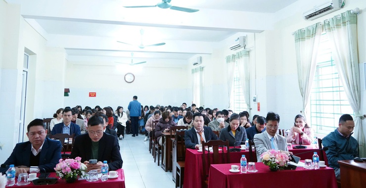 Bệnh viện đa khoa Chương Mỹ tổ chức hội nghị cán bộ, công chức, viên chức, người lao động năm 2025- Ảnh 2.