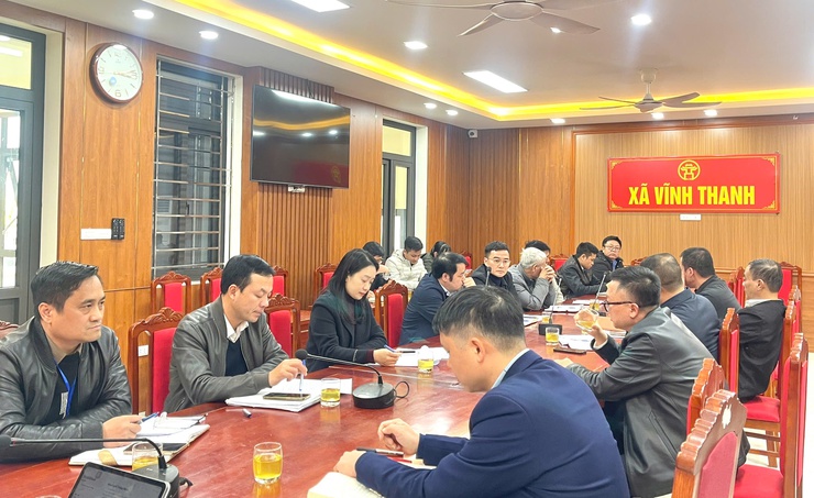 XÃ VĨNH THANH GIAO BAN CÔNG TÁC DI CHUYỂN MỘ PHỤC VỤ GIẢI PHÓNG MẶT BẰNG DỰ ÁN THÀNH PHỐ THÔNG MINH- Ảnh 2.