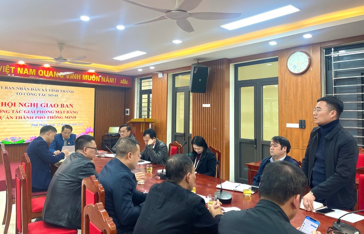 XÃ VĨNH THANH GIAO BAN CÔNG TÁC DI CHUYỂN MỘ PHỤC VỤ GIẢI PHÓNG MẶT BẰNG DỰ ÁN THÀNH PHỐ THÔNG MINH- Ảnh 3.