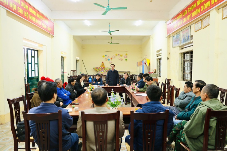 Hội nghị đối thoại với người sử dụng đất không đồng ý về dự thảo phương án Bồi thường, hỗ trợ và tái định cư trong phạm vi dự án cải tạo, nâng cấp Quốc lộ 6 đoạn Ba La - Xuân Mai- Ảnh 2.