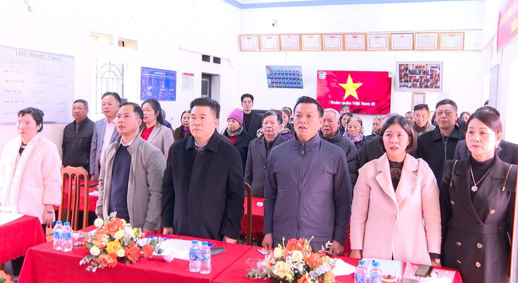 Thôn Hát Môn 8 tổ chức Hội nghị Đại biểu Nhân dân bàn việc xây dựng đời sống văn hóa năm 2026- Ảnh 1.