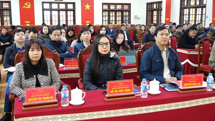 Hội nghị giao ban với Bí thư, Trưởng thôn đánh giá thực hiện các nhiệm vụ chính trị tháng 01, triển khai nhiệm vụ tháng 02 năm 2026- Ảnh 2.