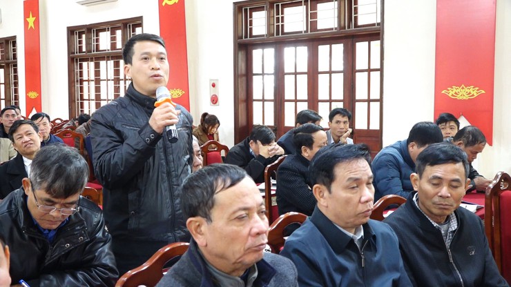 Hội nghị giao ban với Bí thư, Trưởng thôn đánh giá thực hiện các nhiệm vụ chính trị tháng 01, triển khai nhiệm vụ tháng 02 năm 2026- Ảnh 5.