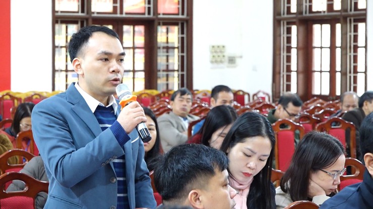 Hội nghị giao ban với Bí thư, Trưởng thôn đánh giá thực hiện các nhiệm vụ chính trị tháng 01, triển khai nhiệm vụ tháng 02 năm 2026- Ảnh 6.